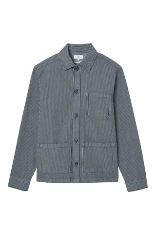 Veste regular - Bleu foncé