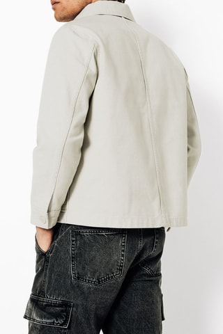Veste en coton biologique - Ecru