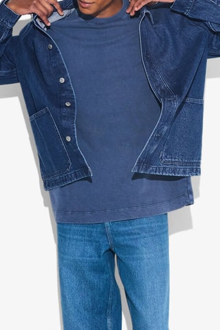 Veste en jean - Bleu foncé