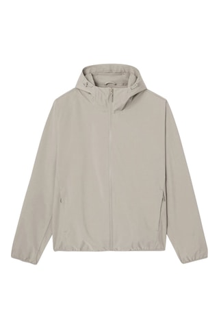 Coupe-vent à capuche - Beige