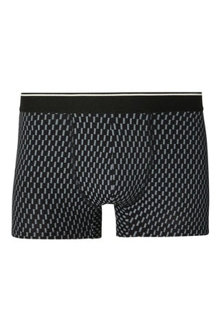 Boxer en coton biologique - Noir