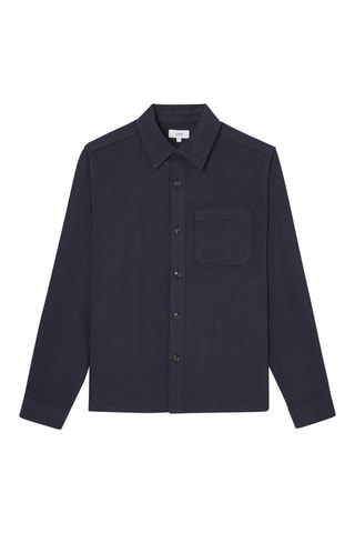 Surchemise regular - Bleu marine