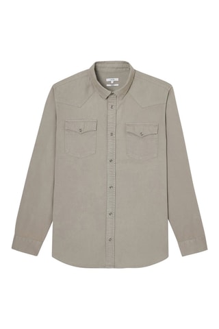Chemise regular - Beige