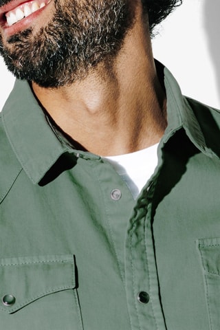 Chemise regular - Vert