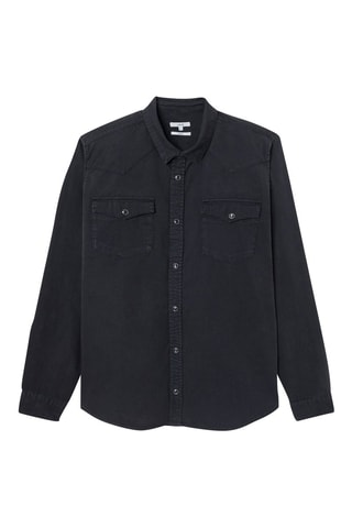 Chemise regular - Noir