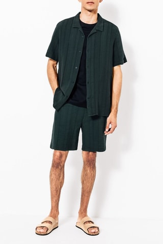 Chemisette regular - Vert foncé