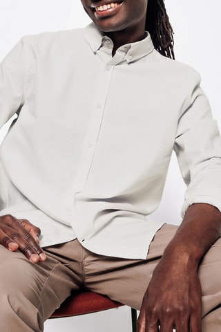 Chemise regular - Ecru
