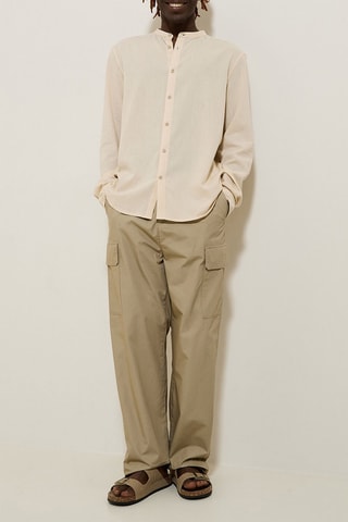 Chemise regular - Blanc