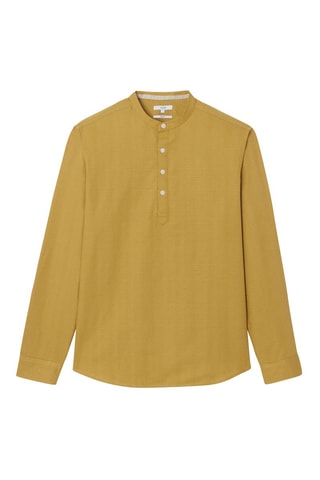 Chemise regular - Jaune