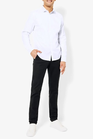 Chemise slim - Blanc