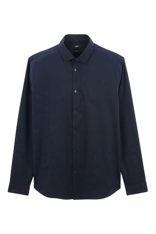 Chemise slim - Bleu foncé