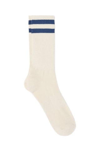 Chaussettes en coton biologique - Blanc