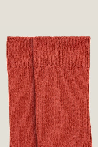 Chaussettes en coton biologique - Bordeaux