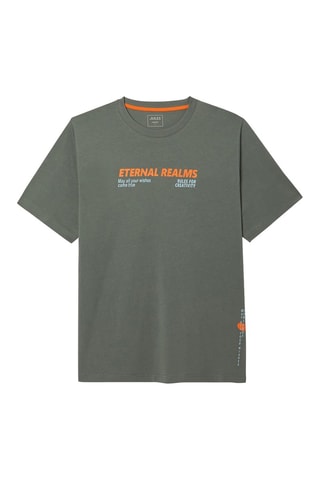 T-shirt regular - Kaki