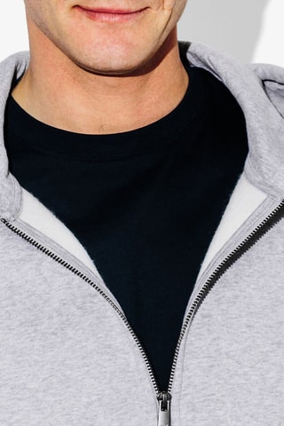 Sweat regular - Gris chiné