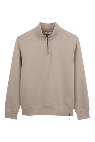 Sweat en coton biologique - Beige