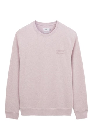 Sweat en coton biologique - Lilas