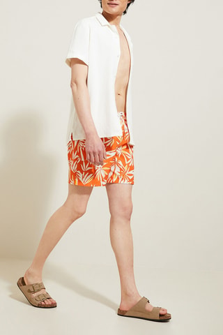 Short de bain - Orange