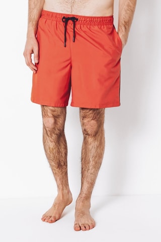 Short de bain - Rouge