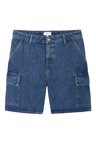 Bermuda en jean - Bleu