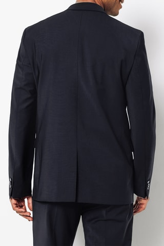 Veste en laine - Bleu foncé