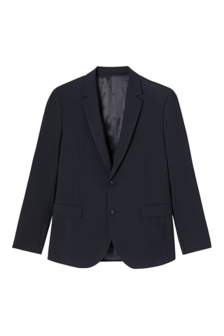Veste en laine - Bleu foncé