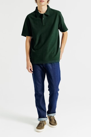 Polo en coton biologique - Vert