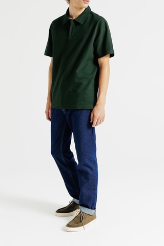 Polo en coton biologique - Vert