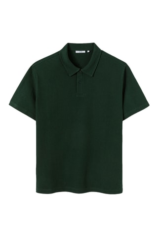 Polo en coton biologique - Vert