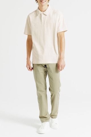 Polo en coton biologique - Blanc