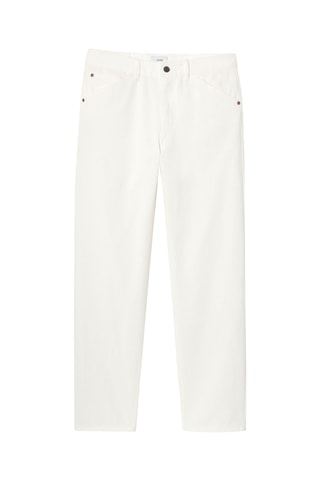 Jean droit - Blanc