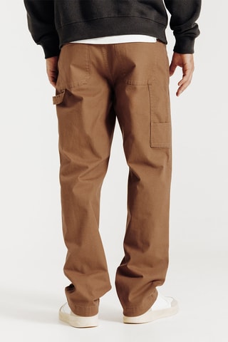 Pantalon droit - Marron