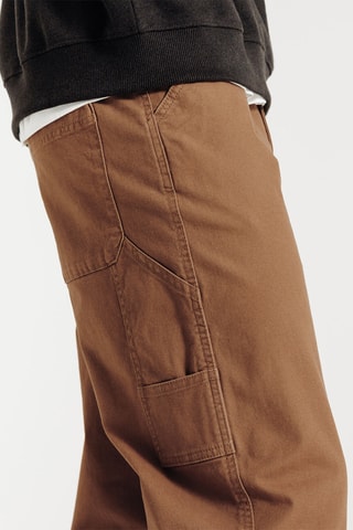 Pantalon droit - Marron
