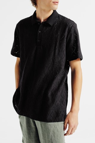 Polo regular - Noir