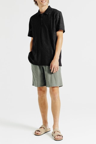 Polo regular - Noir