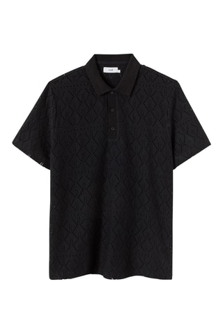Polo regular - Noir