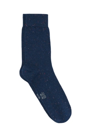 Chaussettes en coton biologique - Bleu nuit