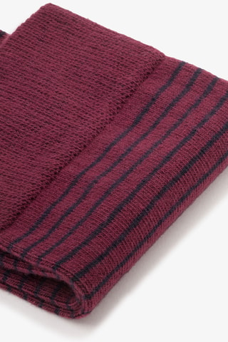 Chaussettes en coton biologique - Bordeaux
