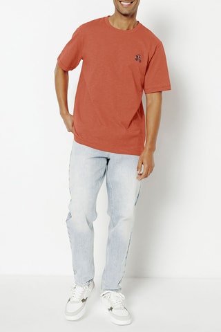 T-shirt regular - Orange