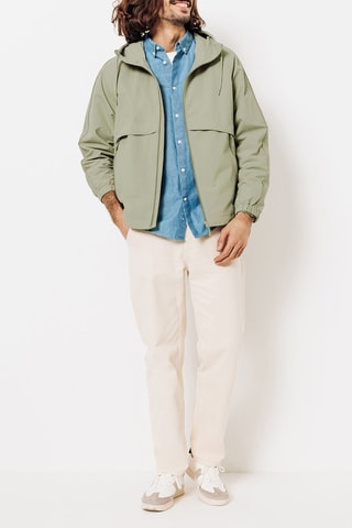 Veste à capuche - Vert clair
