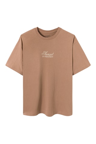 T-shirt - Camel