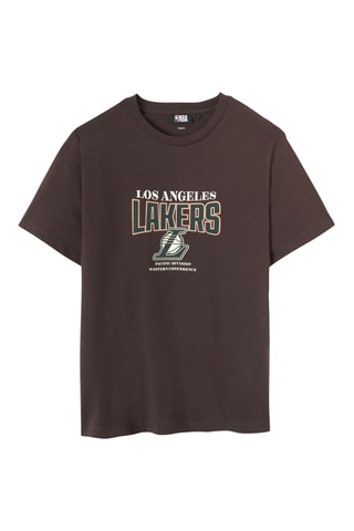 T-shirt regular - Marron