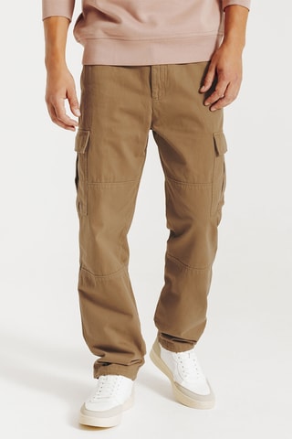 Pantalon loose - Camel