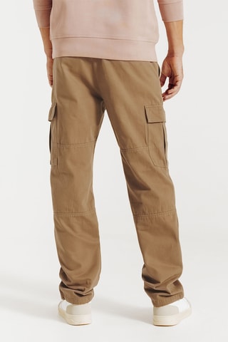 Pantalon loose - Camel