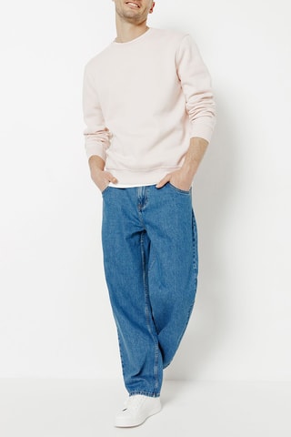 Jean baggy - Bleu cobalt