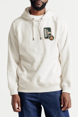 Sweat à capuche Boston Celtics NBA - Ecru
