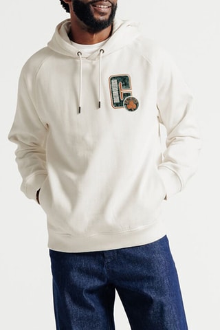 Sweat à capuche Boston Celtics NBA - Ecru