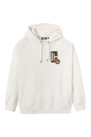 Sweat à capuche Boston Celtics NBA - Ecru