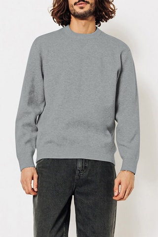 Pull - Gris clair chiné