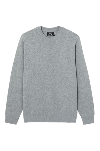 Pull - Gris clair chiné
